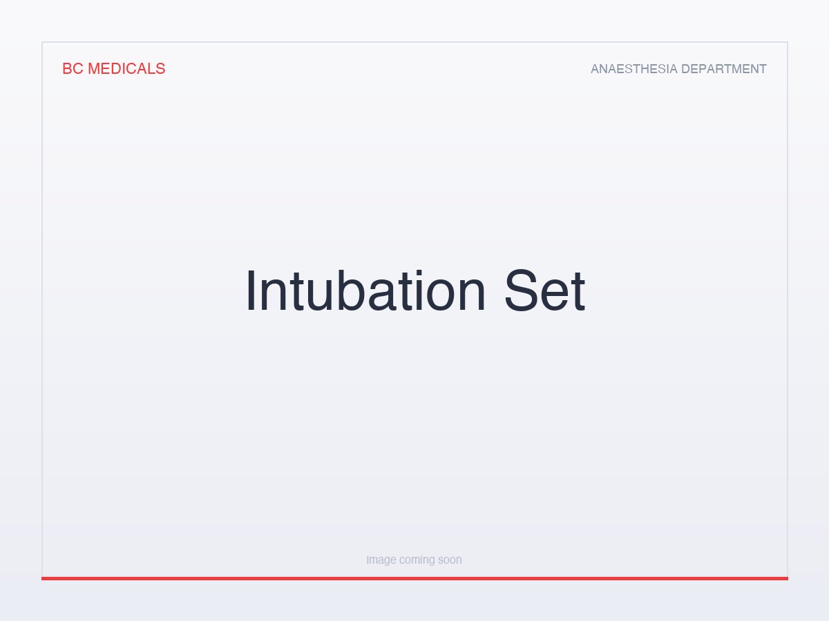 Intubation Set