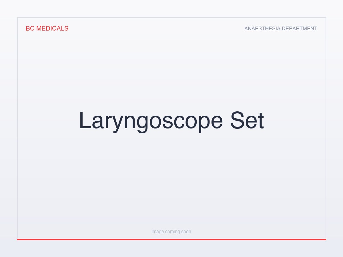 Laryngoscope Set