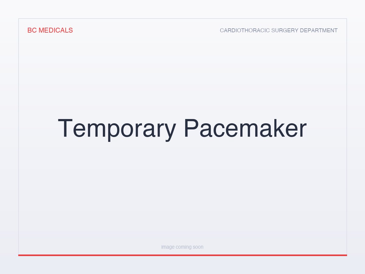 Temporary Pacemaker