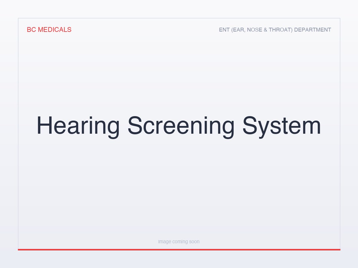 Hearing Screening System