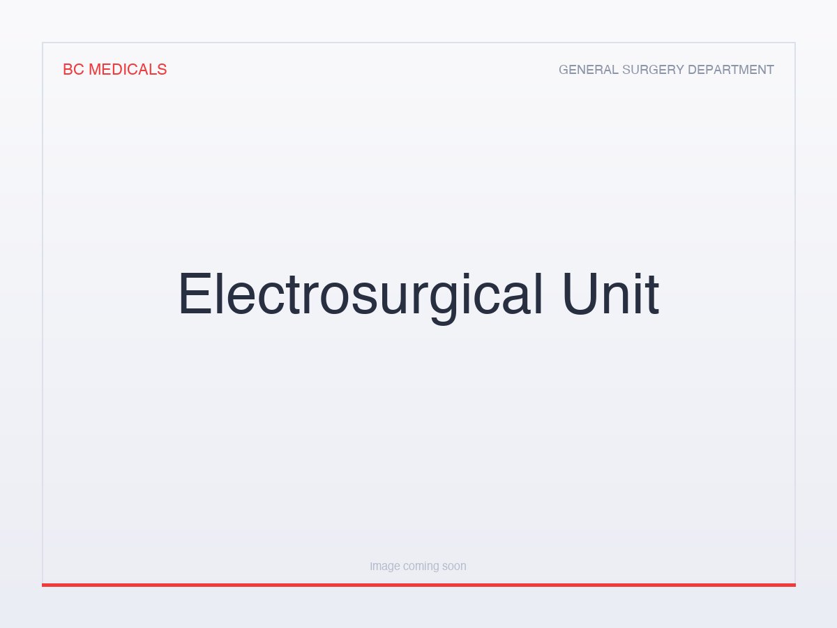 Electrosurgical Unit