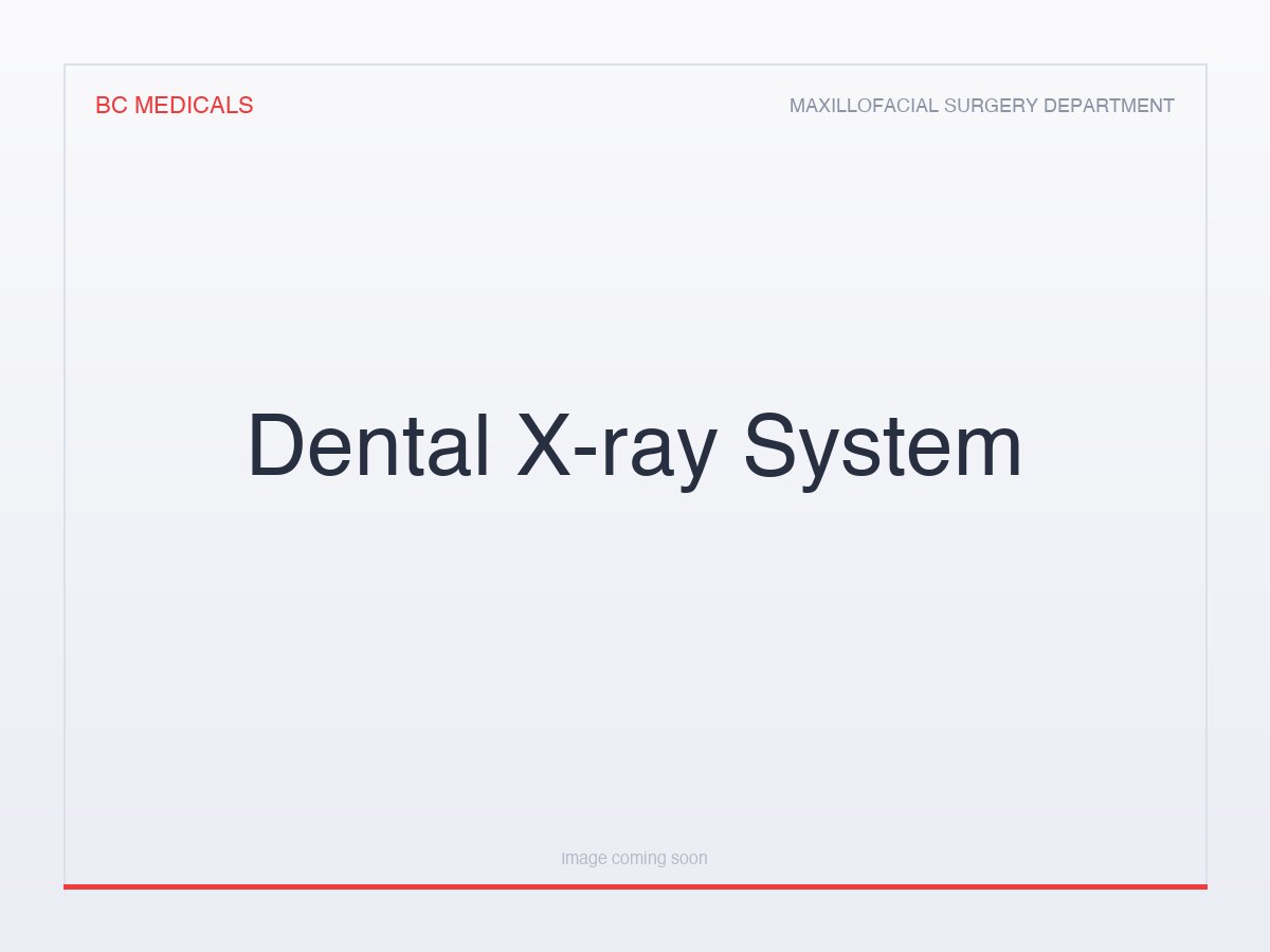 Dental X-ray System