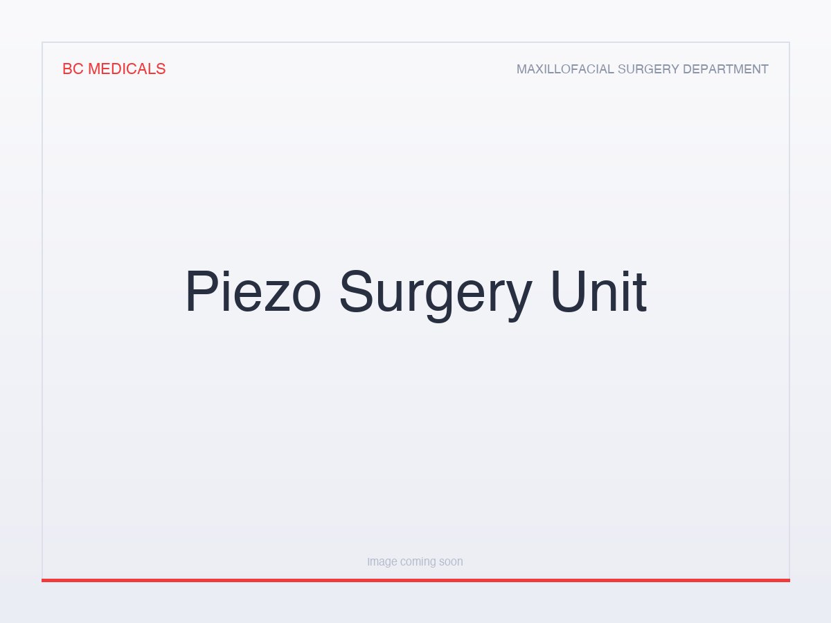 Piezo Surgery Unit