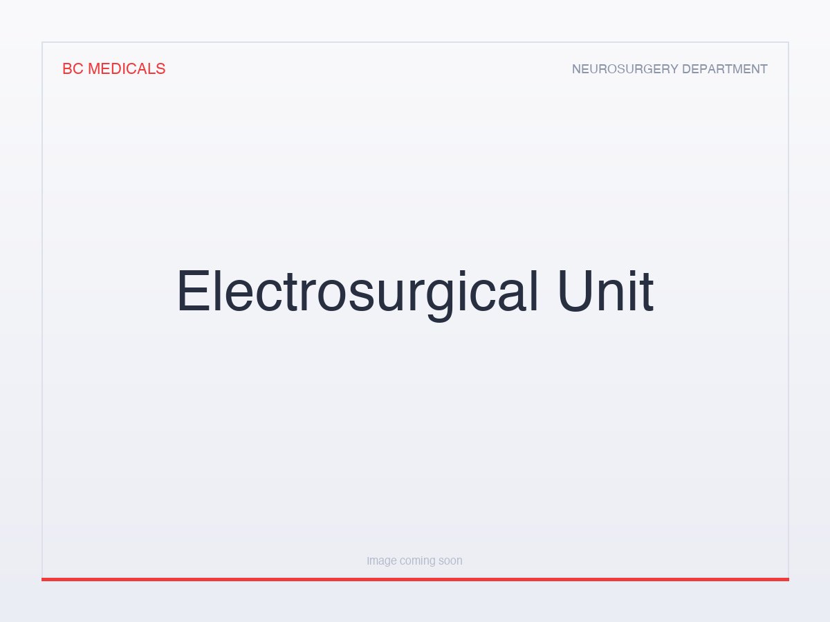 Electrosurgical Unit