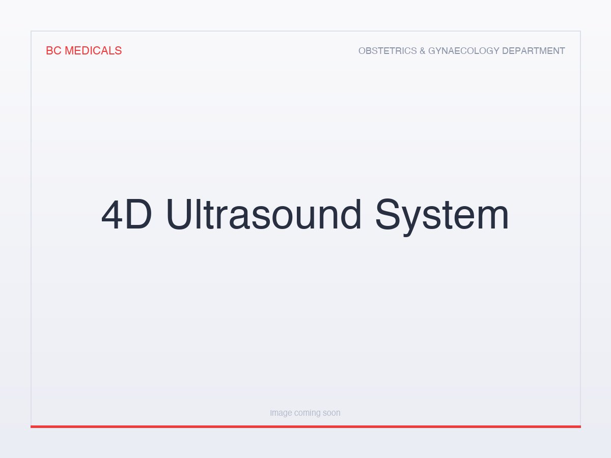 4D Ultrasound System