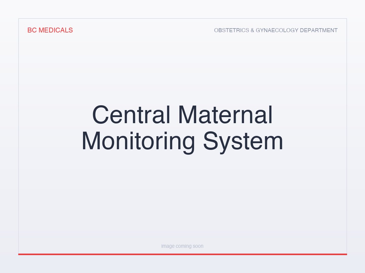 Central Maternal Monitoring System