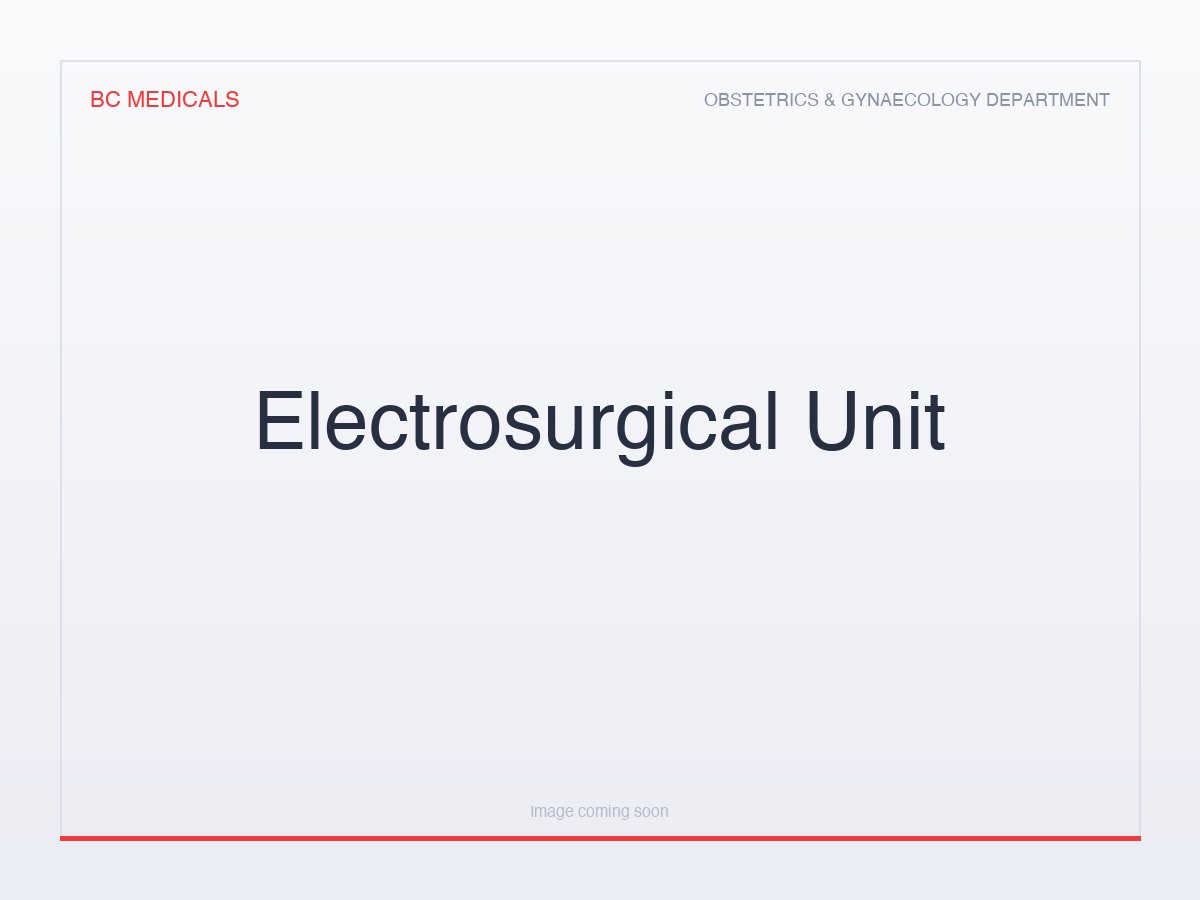 Electrosurgical Unit