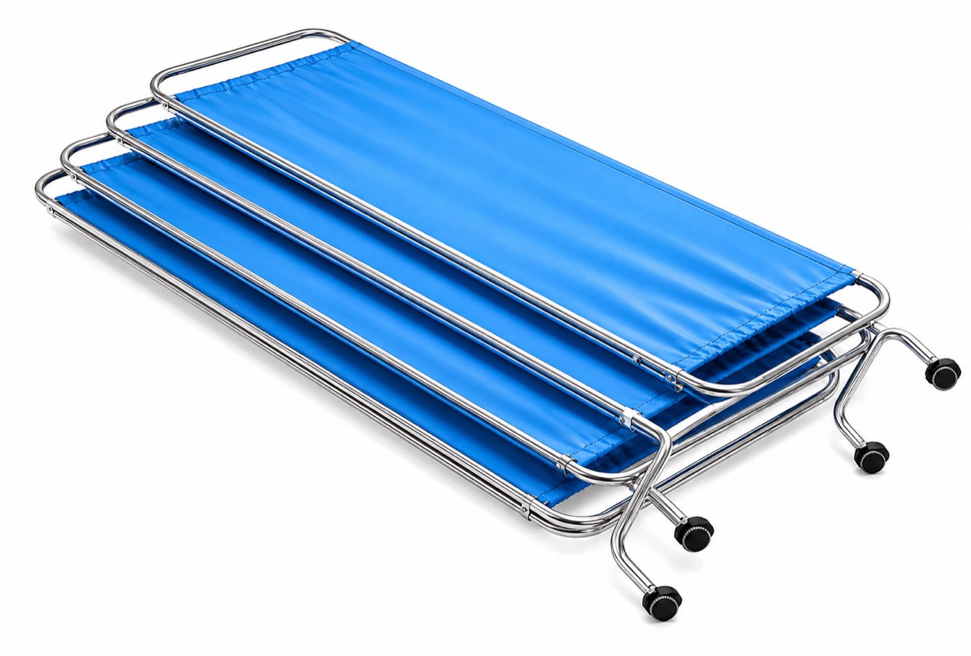 Four-Fold Screen on Anti-Static Castors variant