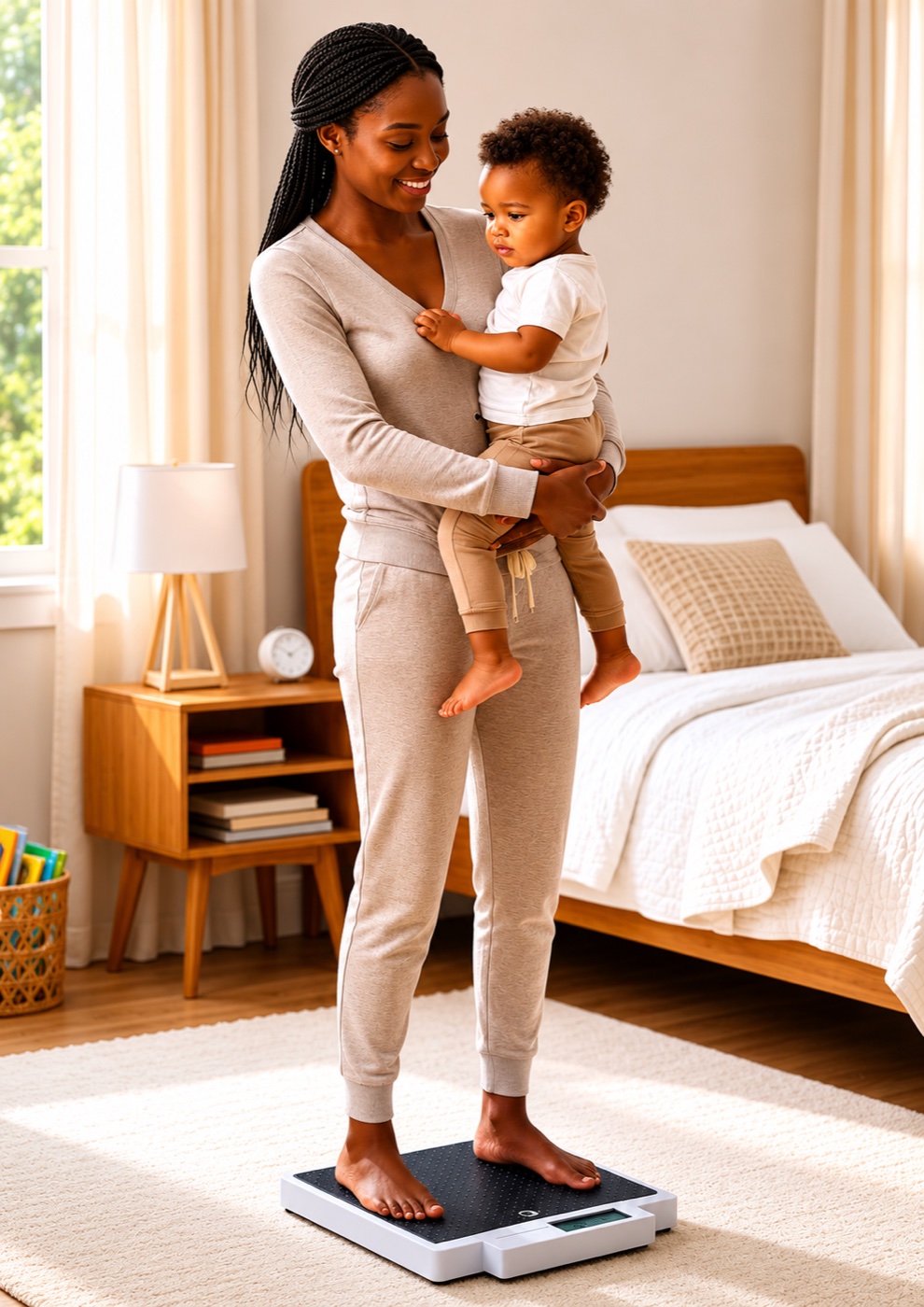 Portable Digital Weighing Scale (Postnatal) variant