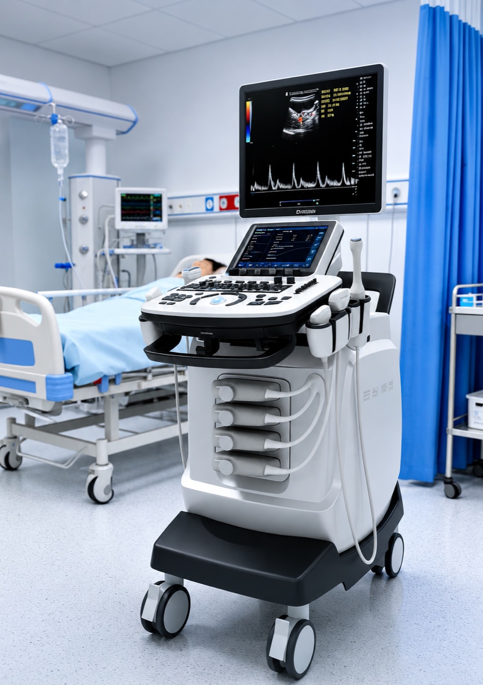 Portable Color Doppler Ultrasonic Diagnostic System
