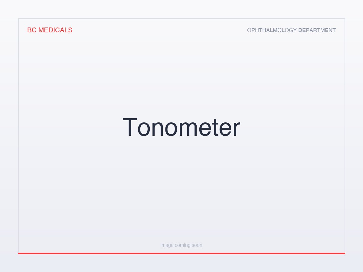 Tonometer