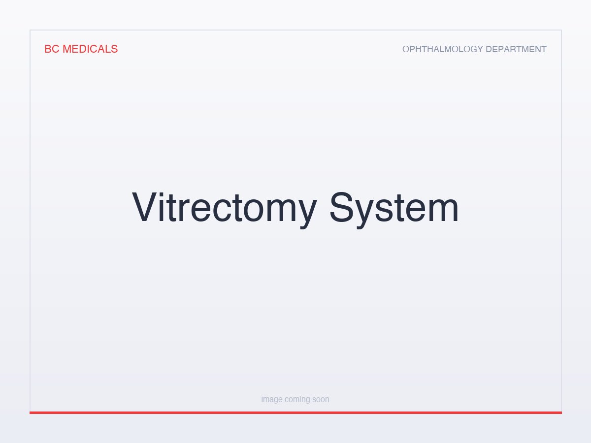 Vitrectomy System