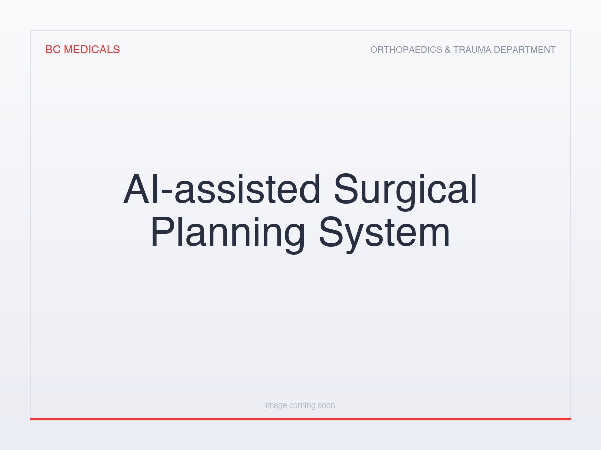 AI-assisted Surgical Planning System