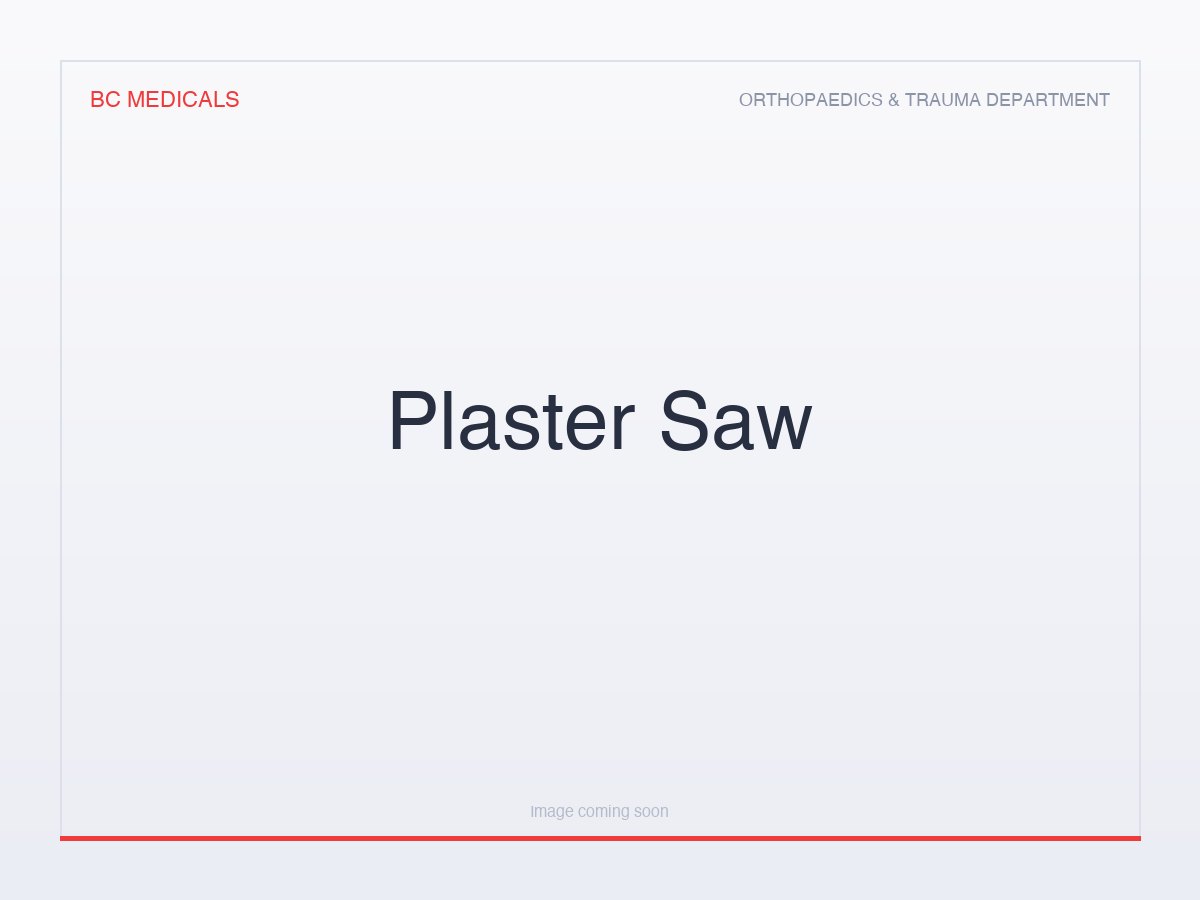 Plaster Saw