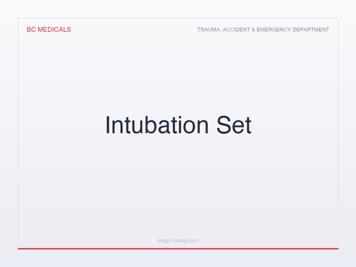 Intubation Set