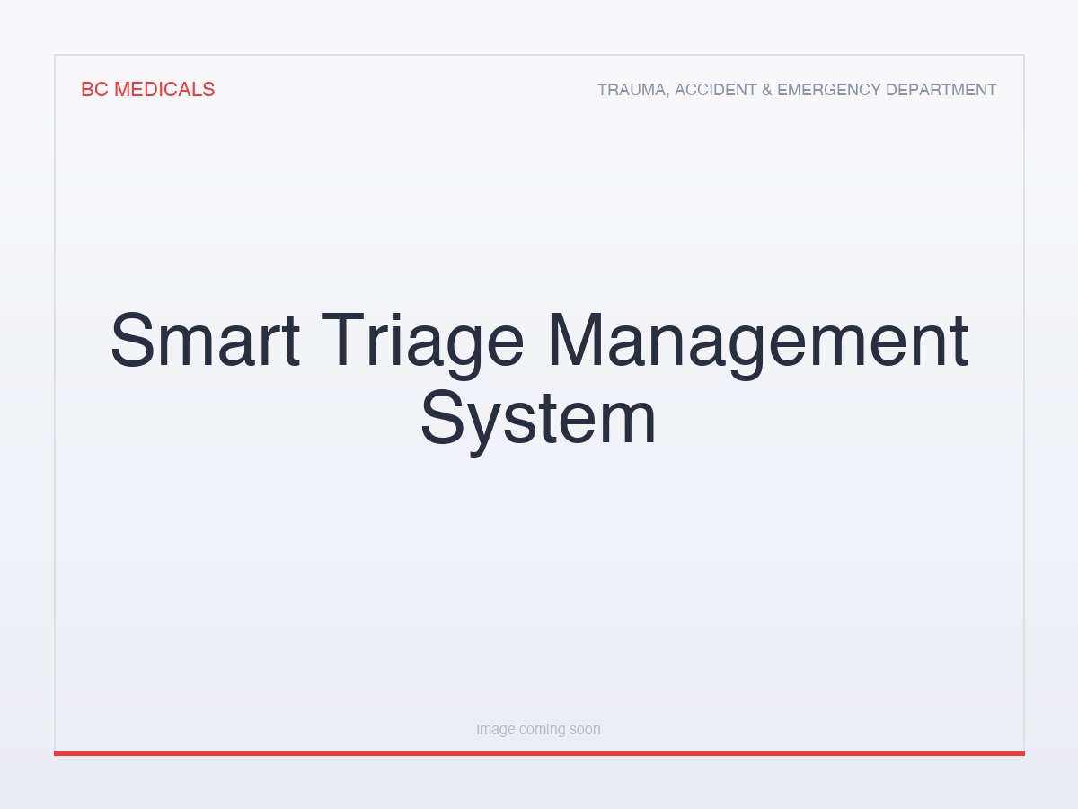 Smart Triage Management System