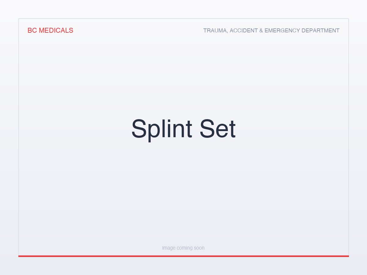 Splint Set