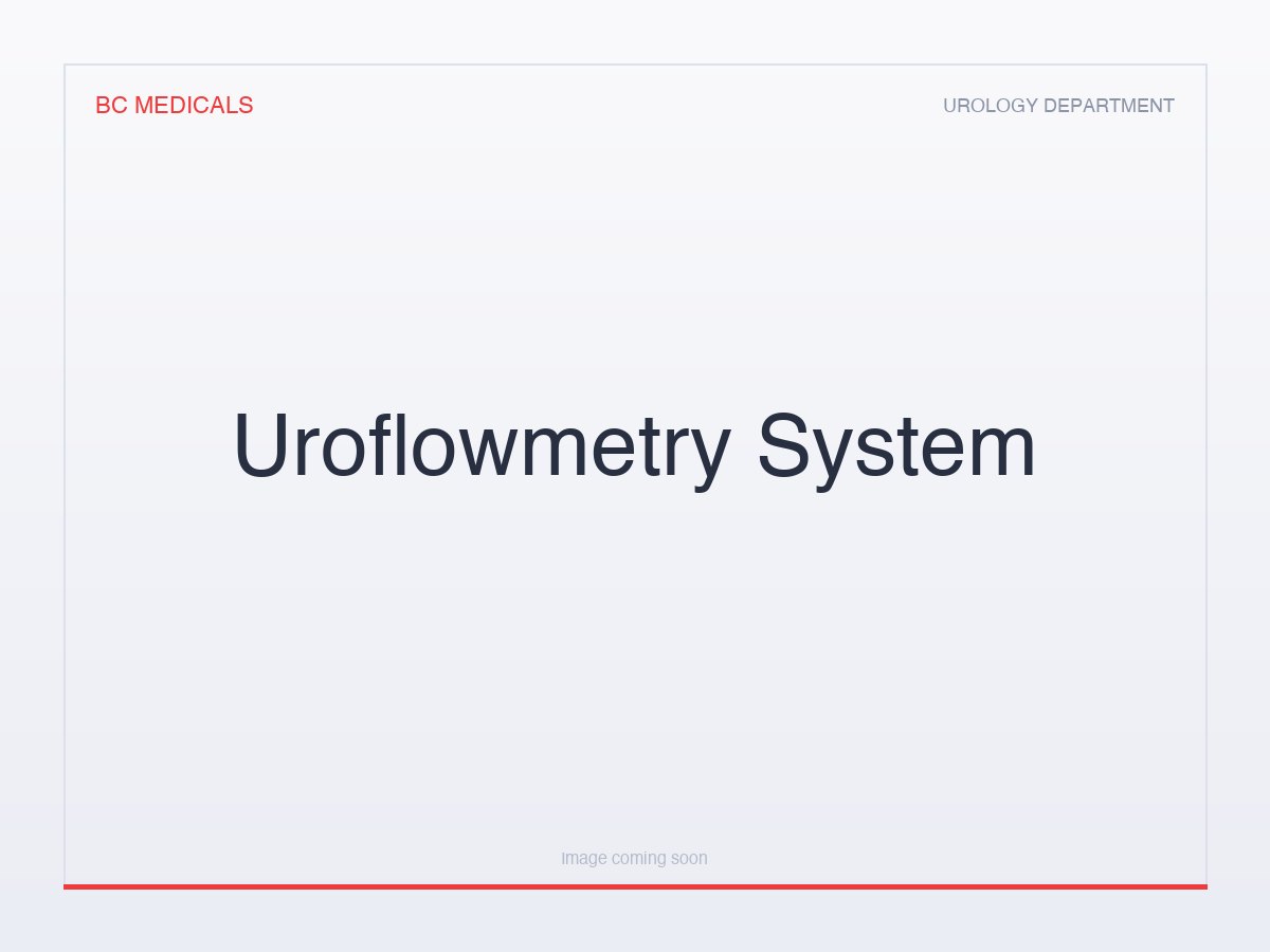 Uroflowmetry System